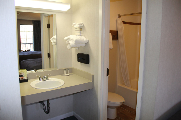 Bathroom 4, Skyline Lodge, Raleigh