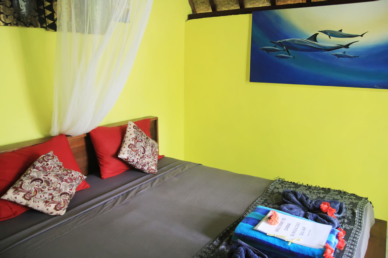 Bedroom 3, Damai Bungalows, Lombok