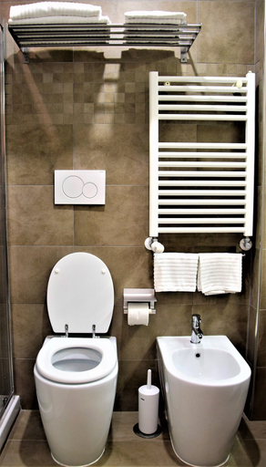 Bathroom 4, Hotel Paolo II, Rome