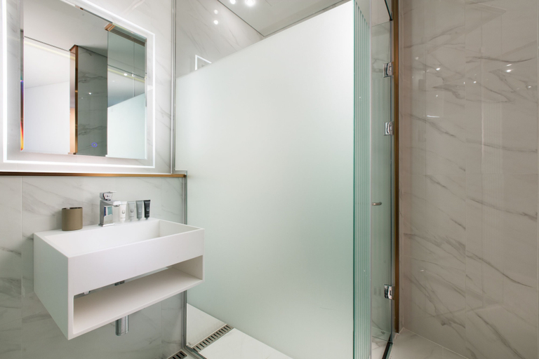 Bathroom 4, N Bridge Hotel, Jeonju