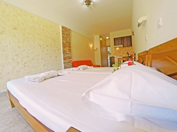 Bedroom 3, Tarsanas Apartments, North Aegean