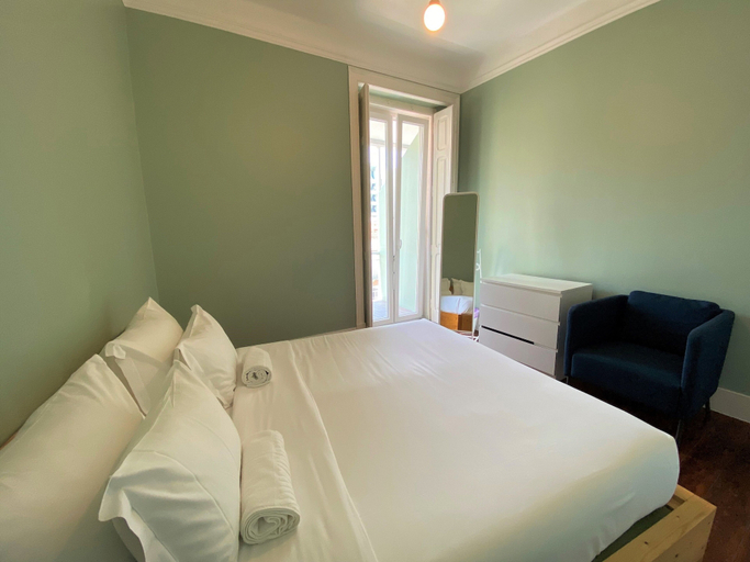 Bedroom 3, Green Heart Hostel, Lisbon