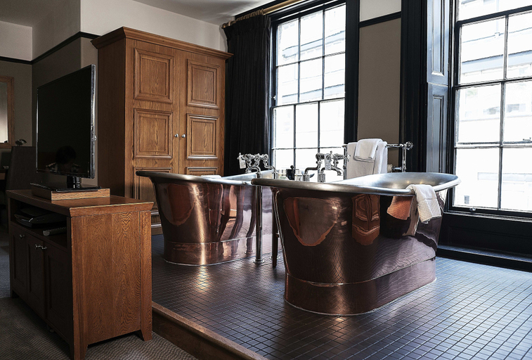 Bathroom 4, Hotel du Vin & Bistro Cambridge, Cambridgeshire