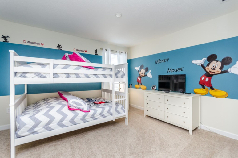 Bedroom 3, 8 Bed 5 Bath Champions Villa, Osceola