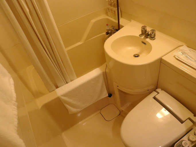 Bathroom 3, Hamamatsu Station Hotel, Hamamatsu