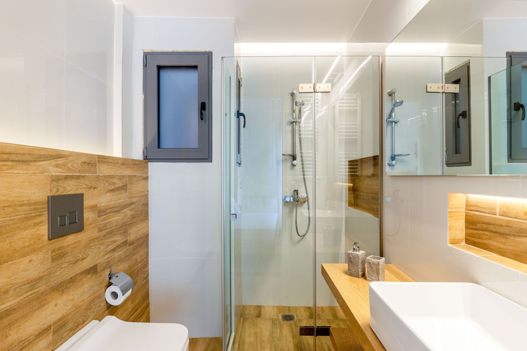 Bathroom 3, IO SUITES, Attica