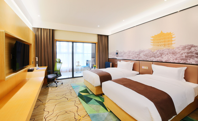 Bedroom 2, New Beacon Airport International Hotel, Wuhan