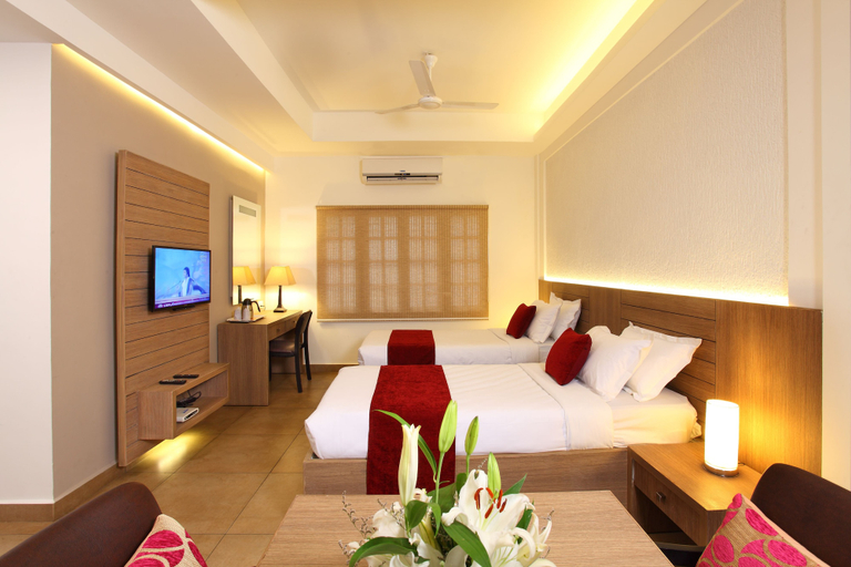 Bedroom, Hotel Luciyapalace, Thrissur