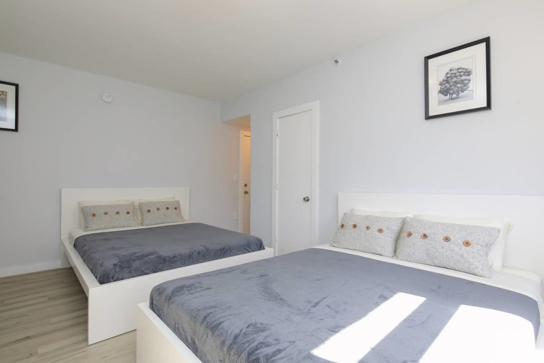 Bedroom 4, Lovely Apartment 10mins From Beach, 2mins to Mall, Broward