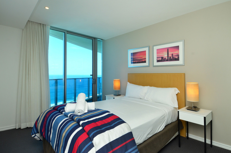 Bedroom 3, Orchid Residences - HR Surfers Paradise, Gold Coast