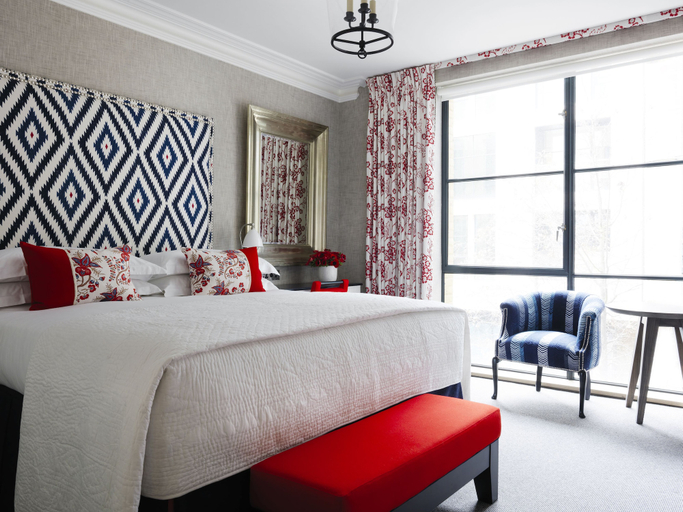 Bedroom 2, Ham Yard Hotel, Firmdale Hotels, London