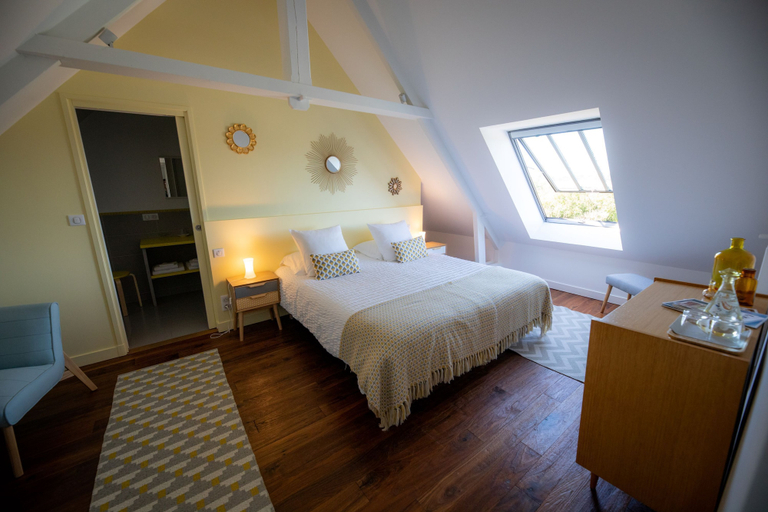 Bedroom 4, Au Manoir des Loges, Manche