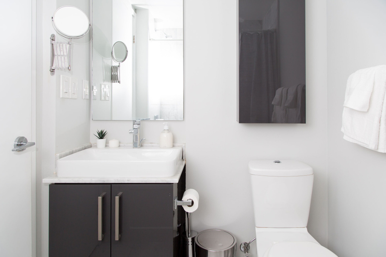 Bathroom, Kashaneh at Ice, Toronto