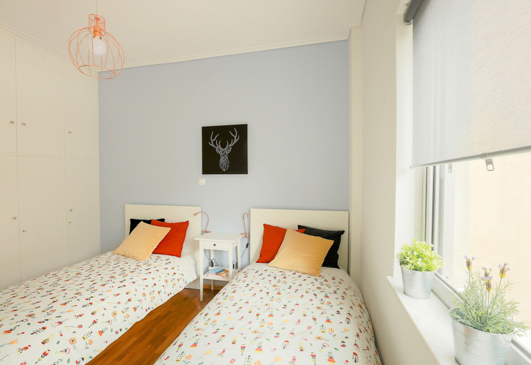 Bedroom 4, Cosy & Bright 2 Bedroom Apartment in Koukaki, Attica