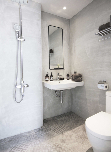 Bathroom 2, The Door Inn, Taipei City