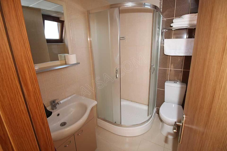 Bathroom 5, Afissia Garden Hotel, Marmara