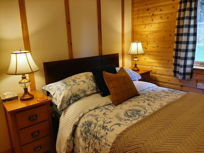 Bedroom 2, Tayview Lodges, Perthshire and Kinross