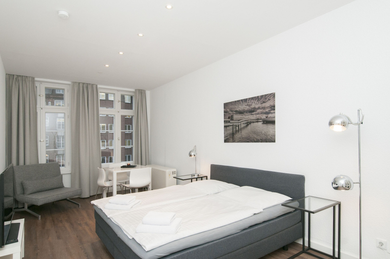 Bedroom 3, Gaestezimmer Fleetblick, Hamburg