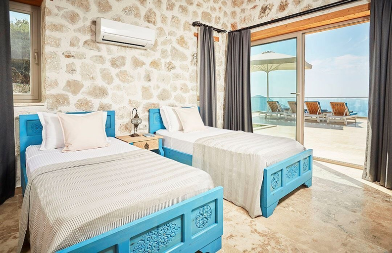 Room 3, Kalkan Ultra Luks Villa 3 Yatak Odalı, Kaş