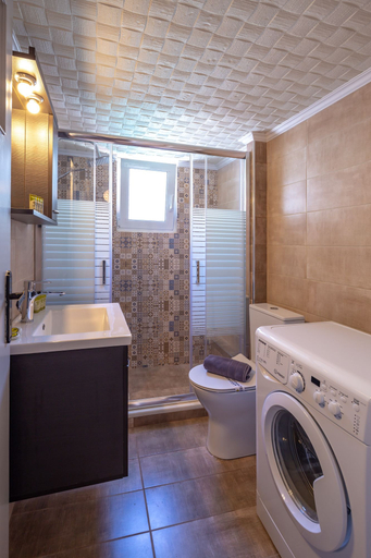 Bathroom, Artemis Deluxe Athens City Center Apartment, Attica