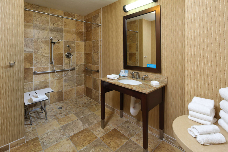 Bathroom 5, Hampton Inn & Suites Tucson-Mall, Pima