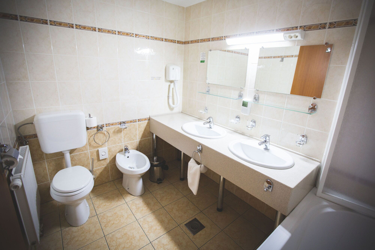 Bathroom 3, Hotel Tisa, Hoce-Slivnica