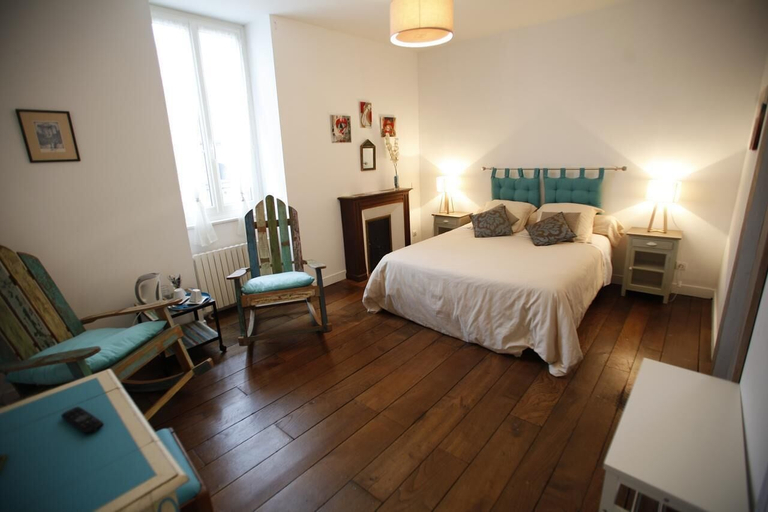 Bedroom 1, Chambres d'Hotes Ene Gutizia, Pyrénées-Atlantiques