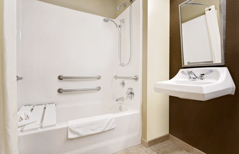 Bathroom 4, Microtel Inn And Suites Sayre PA, Bradford