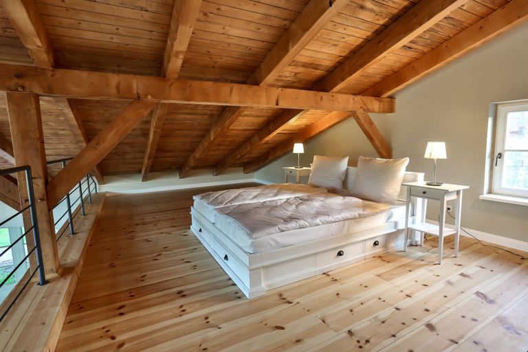 Bedroom 3, Storchenhof Blumenow, Oberhavel