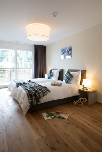 Bedroom 2, Peaks Place, Surselva