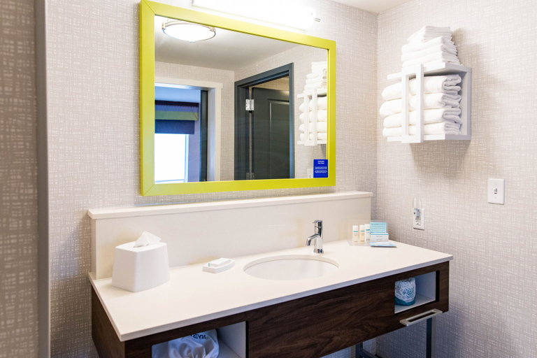 Bathroom 4, Hampton Inn Paris, Edgar