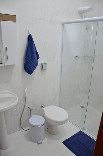 Bathroom, Tatis house Olímpia-casa para 11 pessoas, Olímpia