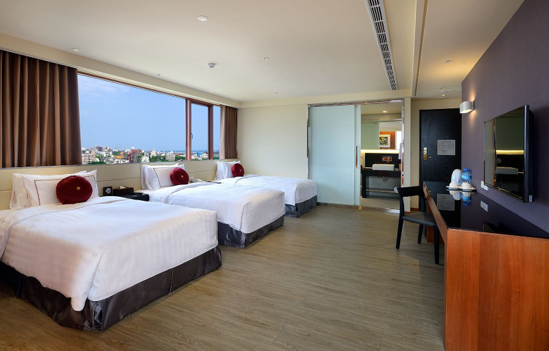 Bedroom 3, Shiny Ocean Hotel, Hualien