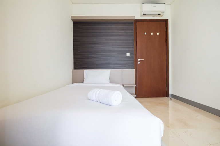 Bedroom 2, Modern Elegant Design L'Avenue Apartment, South Jakarta
