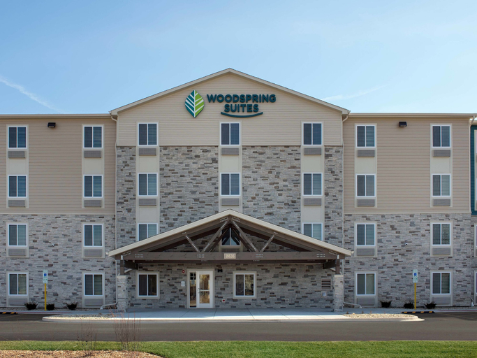 Exterior & Views 1, WoodSpring Suites Chicago Tinley Park, Will