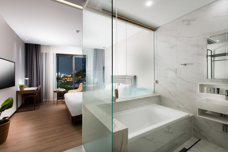 Bathroom 4, N Bridge Hotel, Jeonju