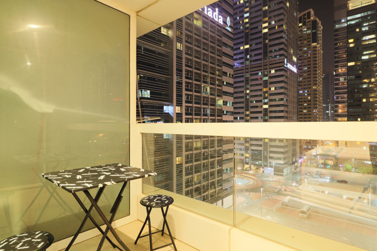 Balcony view, OYO Home 260 Studio Saba 3 Tower, Dubai