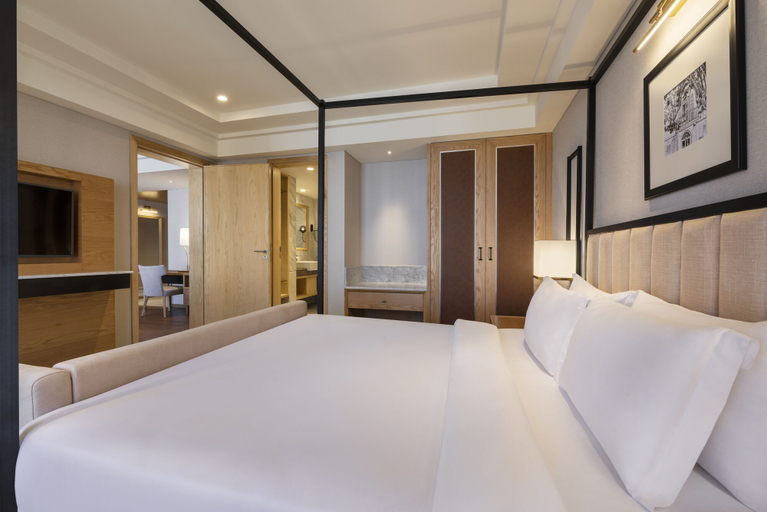 Bedroom 3, The Residency Towers Puducherry, Viluppuram