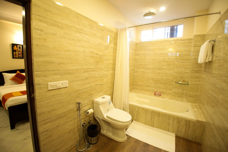 Bathroom 4, JD Hotel Four Boutique, Jaipur