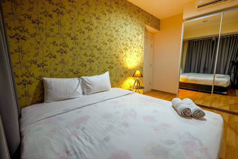 Bedroom 3, 1 Bedroom Apartment Casa Grande Residence by Travelio, South Jakarta