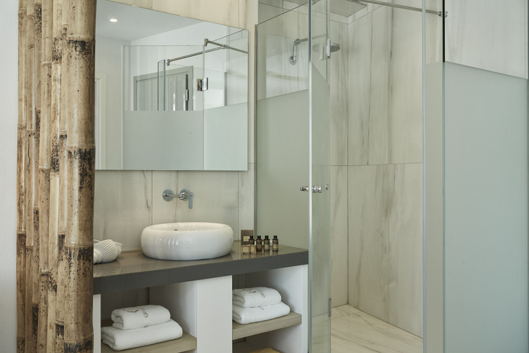 Bathroom 5, Grand Beach Mykonos, South Aegean