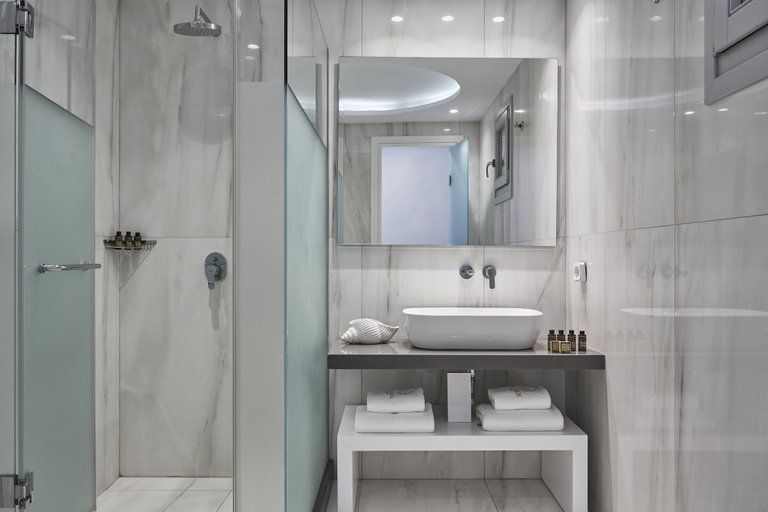 Bathroom 5, Grand Beach Mykonos, South Aegean