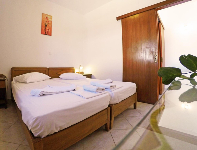 Bedroom 3, Tarsanas Apartments, North Aegean