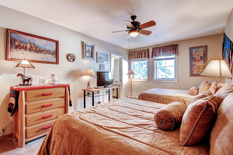 Bedroom 3, Centennial 2 Bedroom Condo Unit no. 13ab, Eagle