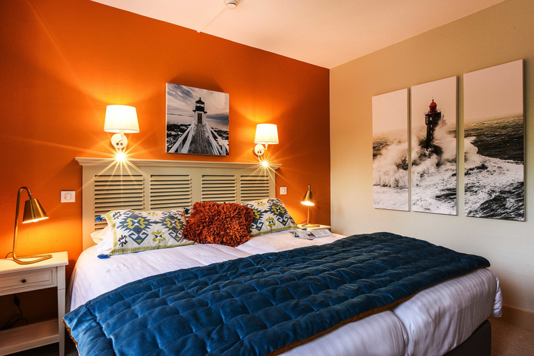 Bedroom 2, Hôtel et Résidence La Réserve, Pyrénées-Atlantiques