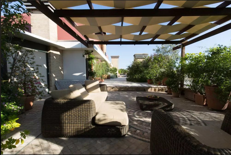 Terrace/patio, Breathtaking penthouse pool, Rome