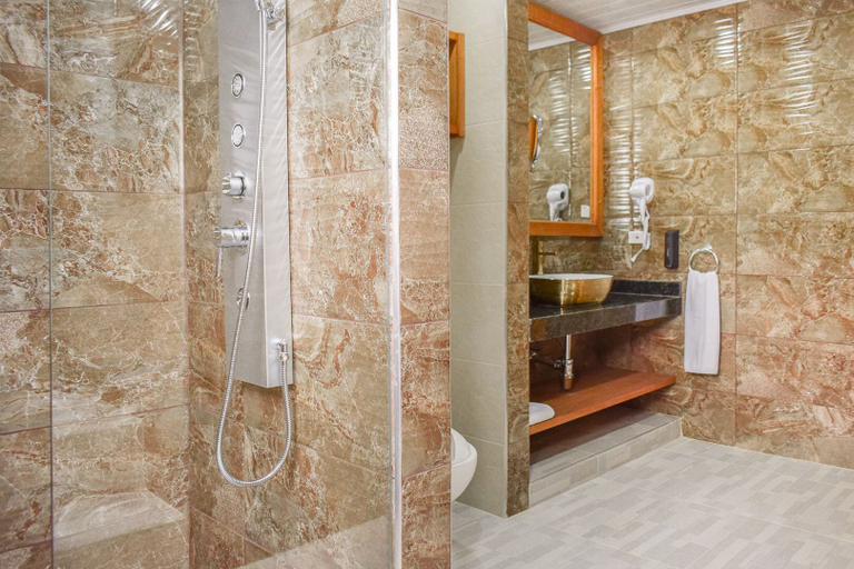 Bathroom 4, HOTEL ORIGENES ARCABUCO, Gámbita