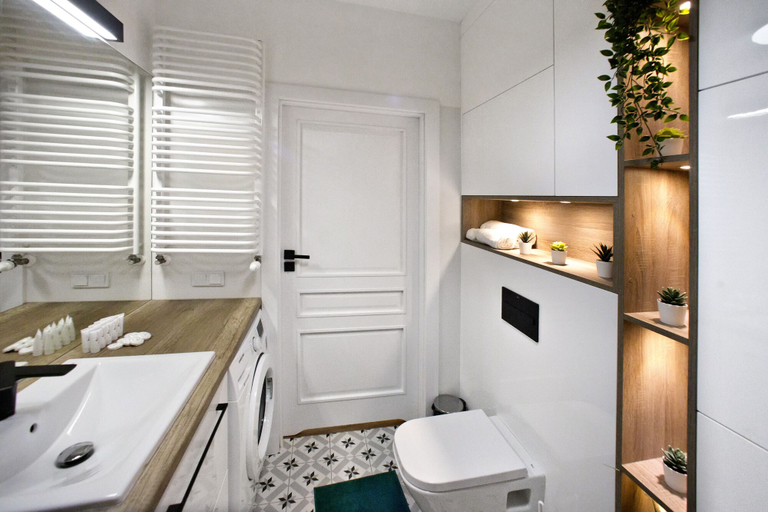 Bathroom 3, P&O Apartments Oxygen Zachodni 2, Warsaw