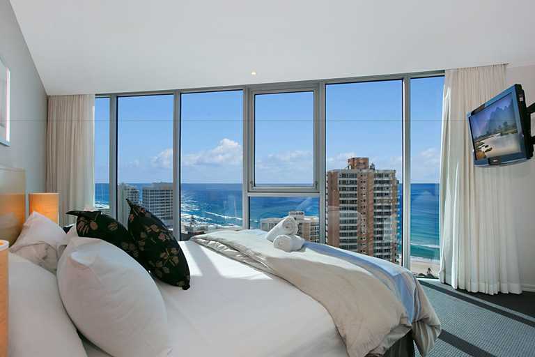 Bedroom 3, Orchid Residences - HR Surfers Paradise, Gold Coast