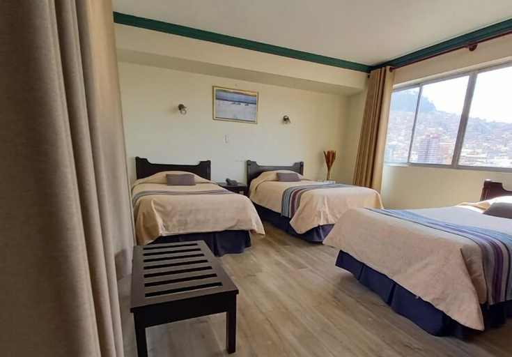 Bedroom 3, Hotel Sagarnaga, Pedro Domingo Murillo